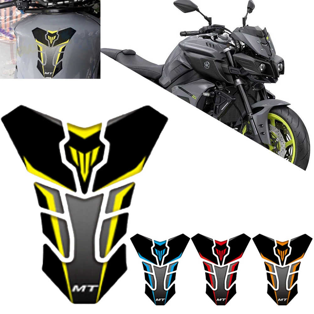 

Reflective stickers on the fuel tank pad to protect the motorcycle For Yamaha logo MT10, MT-10, MT09, FZ09, MT25 MT-07 MT-03