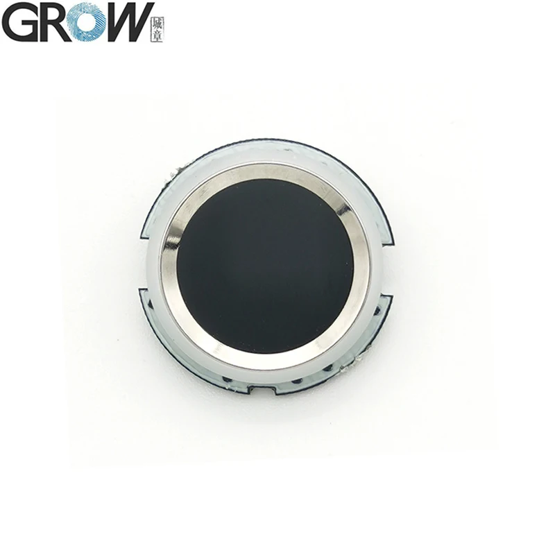 GROW R502-A RGB LED Control Small Thin Circular DC3.3V SH1.0-6pin Capacitive Fingerprint Module Sensor Scanner