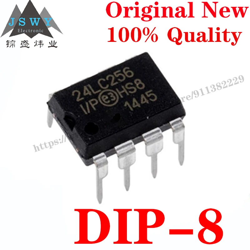 24LC64-I/P 24LC256-I/P Electrically Erasable Programmable Read-Only Memory IC Chip Use for the arduino nano uno Free Shipping