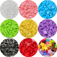 50pcs 10mm Stars Shape Beads Acrylic Spacer Beads For Jewelry Making DIY Charms Bracelet Necklace Accessories