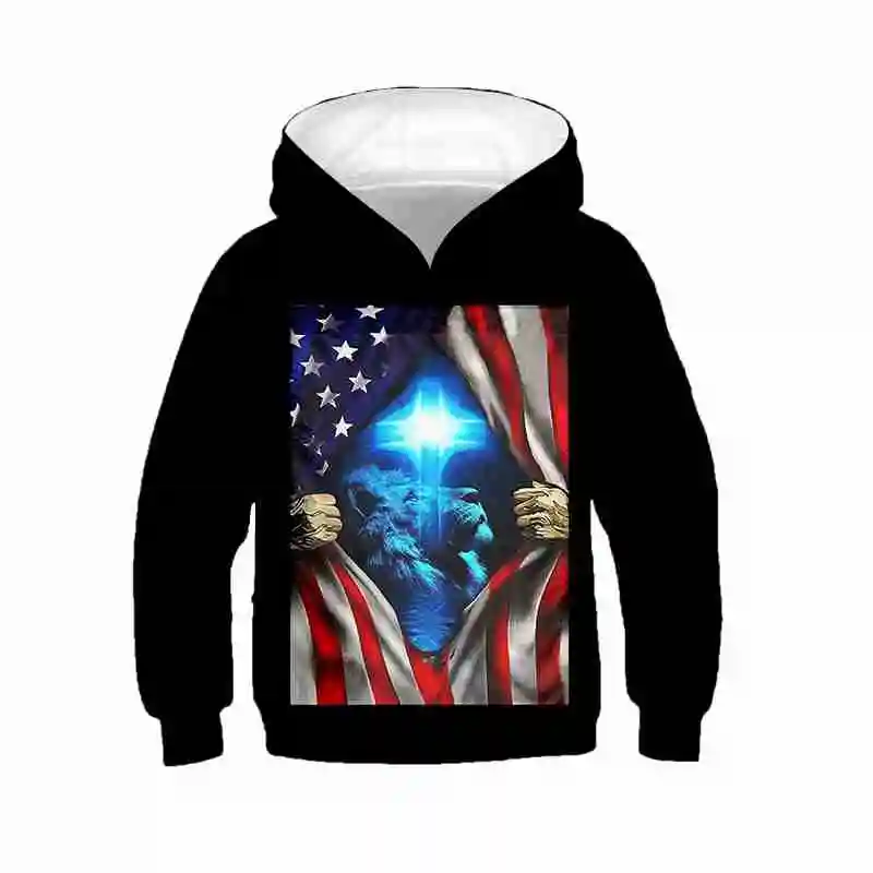 

Jumeast Boy Girl Children Sweatshirt Cartoon Skull Flag Long Sleeve Kids Fashion Spring Autumn Cap Hoody Sport Pullover Hoodies