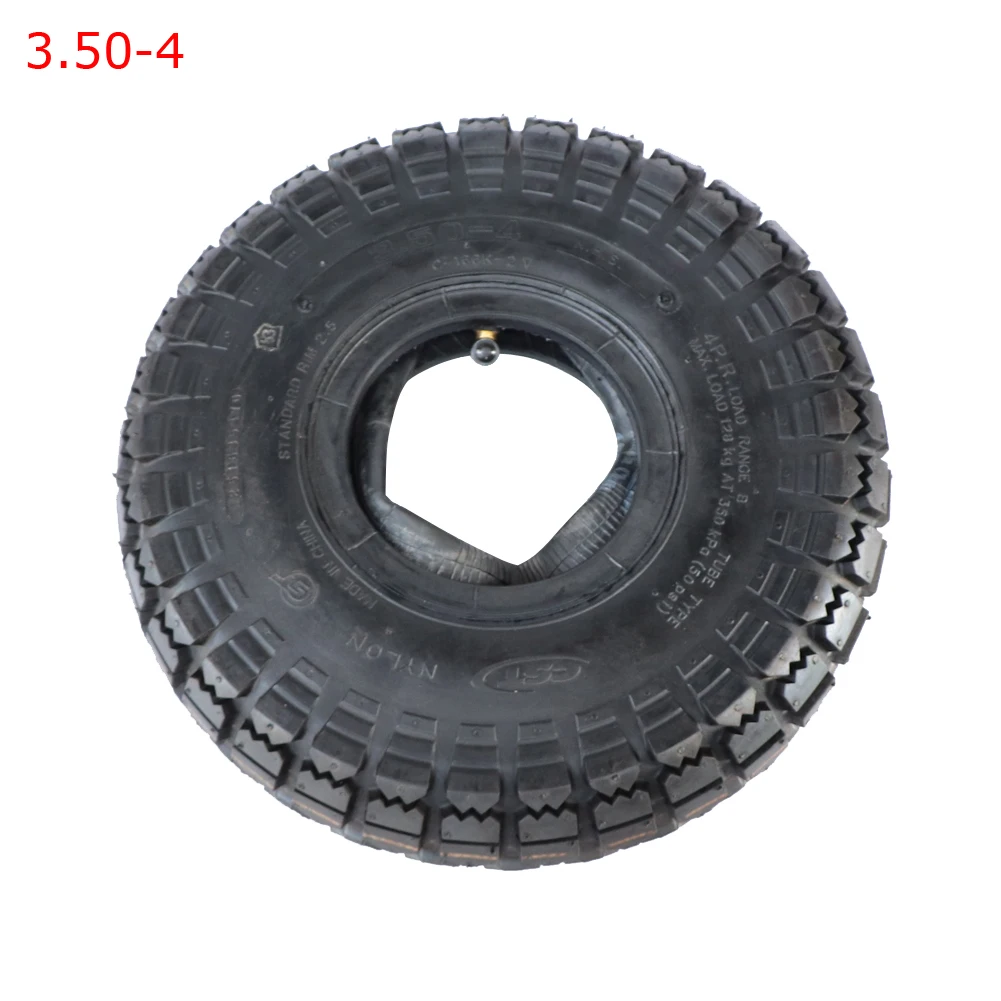 High quality 4.10/3.50-4 Zhengxin tyre 410/ 350-4 electric scooter inner and outer tyre