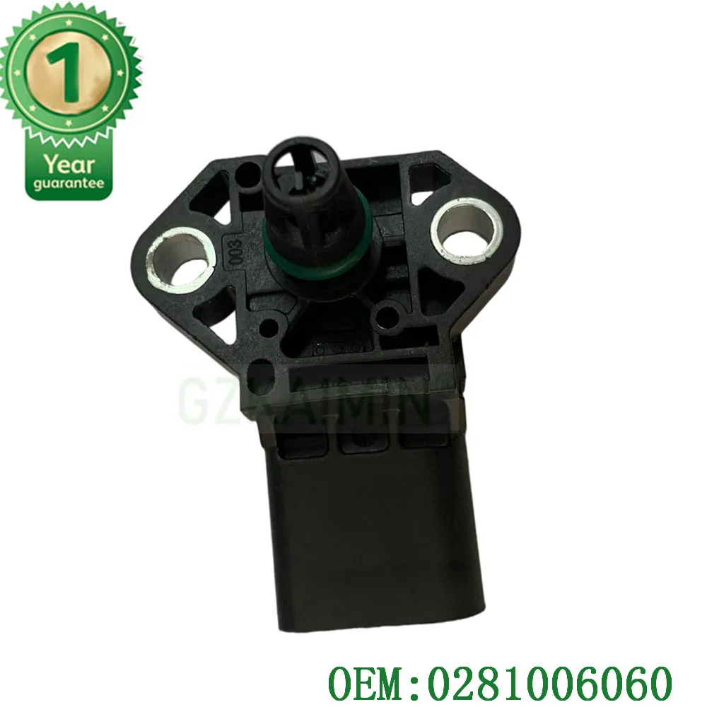 

OEM 0281006060 03K906051 0281006059 Manifold Absolute Pressure MAP Sensor For Audi A1 A6 A7 Q5 1.4 3.0 TDI Quattro