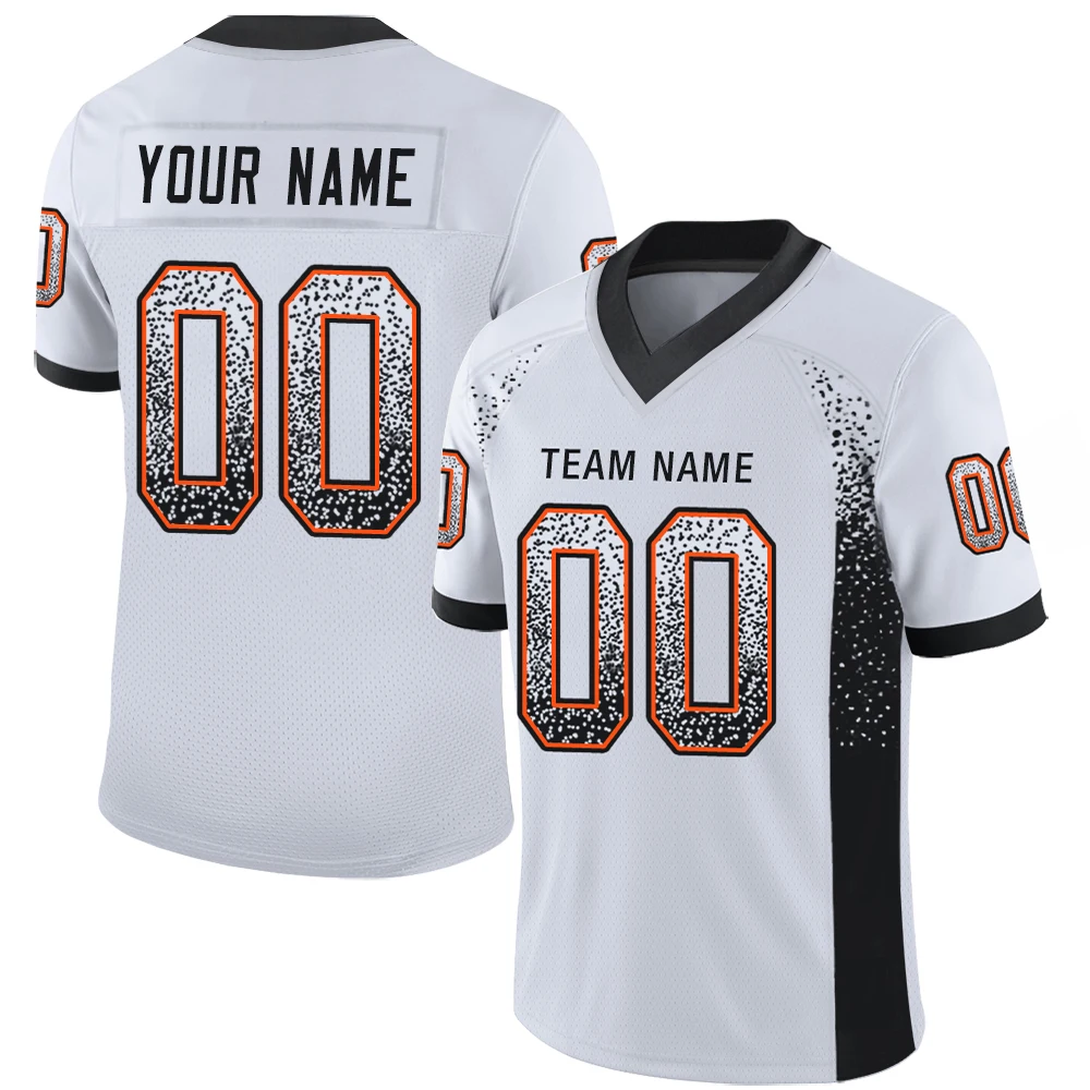 

Customzied Football Jersey Sticth Your Name,Number Breathable Washable Stretch Jersey for Male/Female/Kids Birthday Gift Outdoor