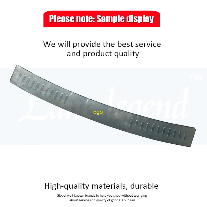 Stainless Steel Rear Bumper Protector Sill Trunk Tread Plate Trim For new Ford Focus 212-2018 Sedan hatchback Car styling