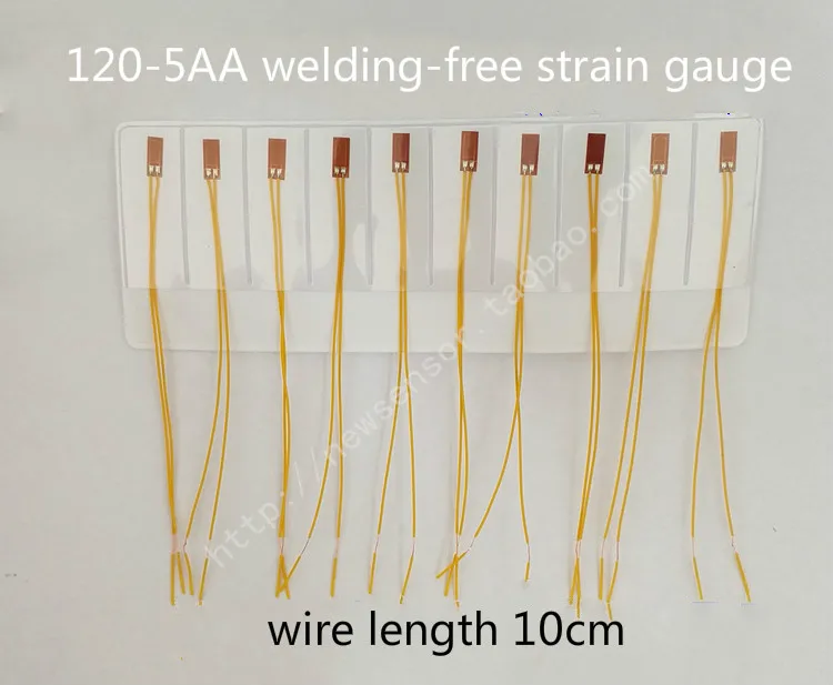 

120-5AA Welding-free Strain Gauge / Rebar Strain Gauge / Metal Strain Gauge