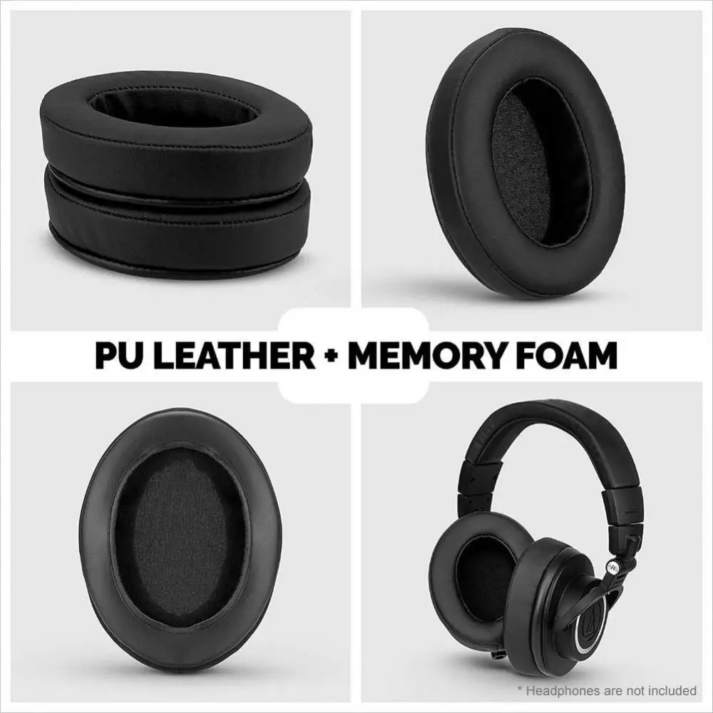 Bluelans 1Pair Soft Earmuffs Replacement Headphone Protective Cover Headset Accessory