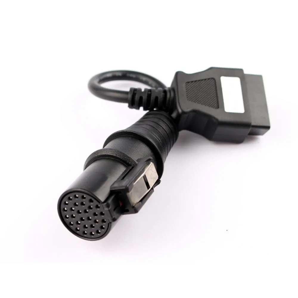 For Iveco 30Pin Truck Cable Adapter For Iveco Diesel Cars OBD Connector Extension Transfer for IVECO 30 Pin to OBD2 Female 16Pin