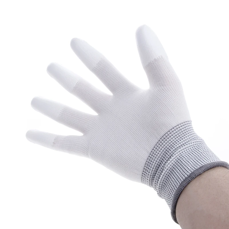 Guantes antideslizantes antiestáticos para PC, guantes reparación trabajo electrónico ESD, 1 par, envío directo