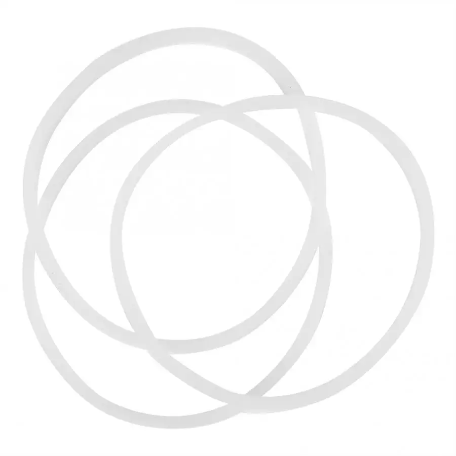 Guarnizione in gomma da 3 pezzi per spremiagrumi 250W parti di ricambio per frullatore da cucina