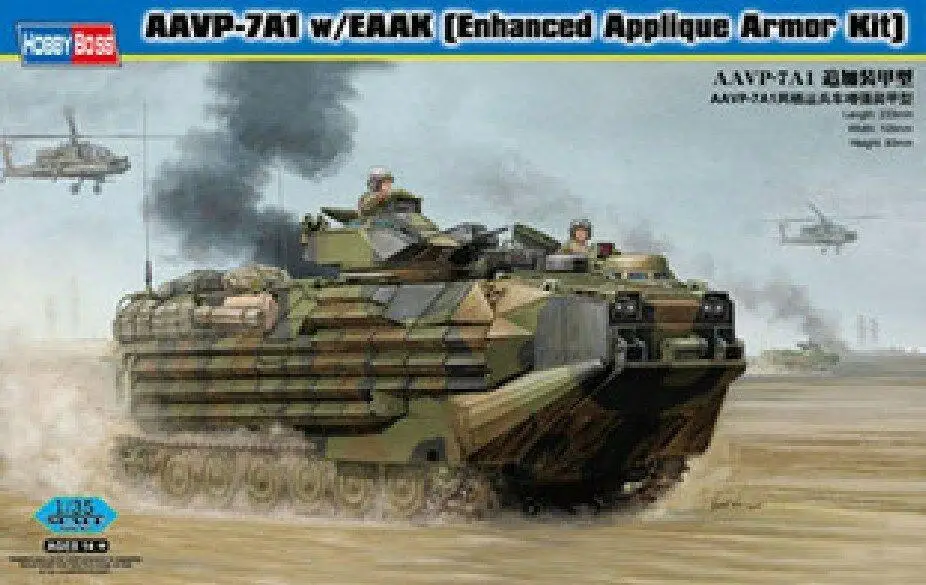 

Hobbyboss 82414 1:35 scale AAVP-7A1 w/EAAK model kit