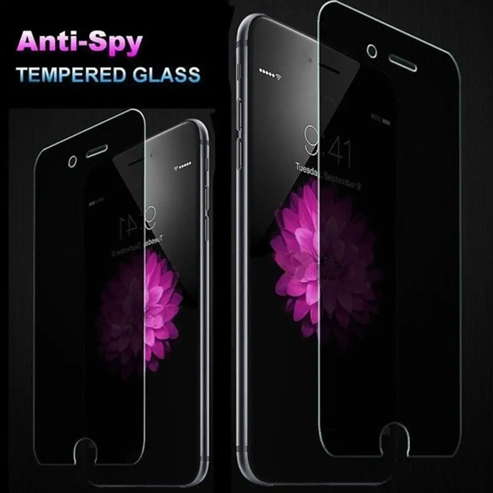 9H HD Privacy Tempered Glass Screen Protector for iPhone X XS XR 8/7/6/6S Plus 2020