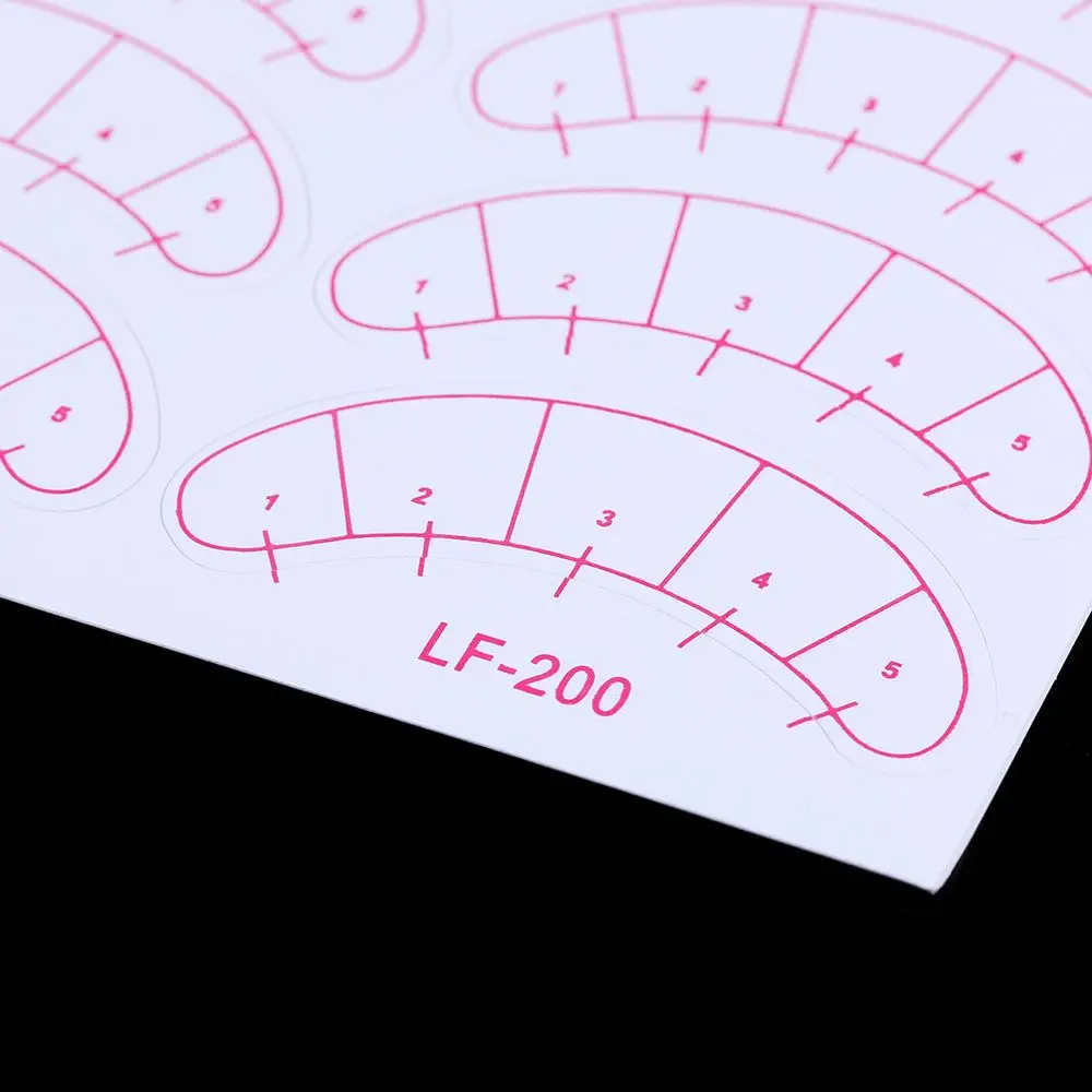 70 Uds nuevo maquillaje profesional debajo de las puntas de los ojos parche de extensión de pestañas injerto almohadilla de escala de pestañas