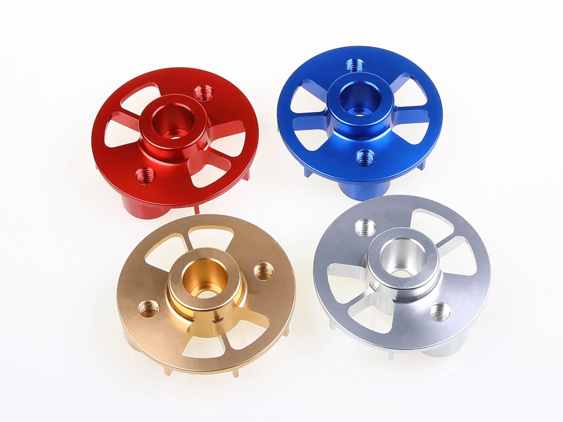 GTBRacing Metalowy uchwyt sprzęgła Wentylator radiatora silnika do samochodu 1/5 RC LOSI 5ive T i HPI Baja 23-32CC Część modernizacyjna