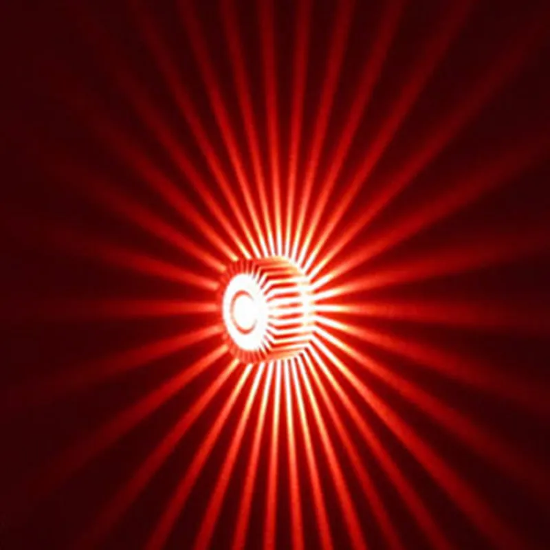 12W RGB LED Wall Lamps 360 Degree For Stairs Corridors Living Rooms Bedside Aluminium 110V 220V Decorative Lighting
