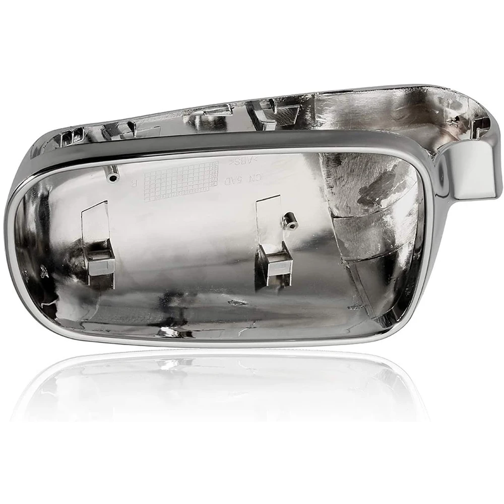 For Golf 4 MK4 Bora 1998 Rearview Mirror Cap Side Wing Mirror Shell Cover Housing 2000 2001 2002 2003 2004 Chrome Car Accessory