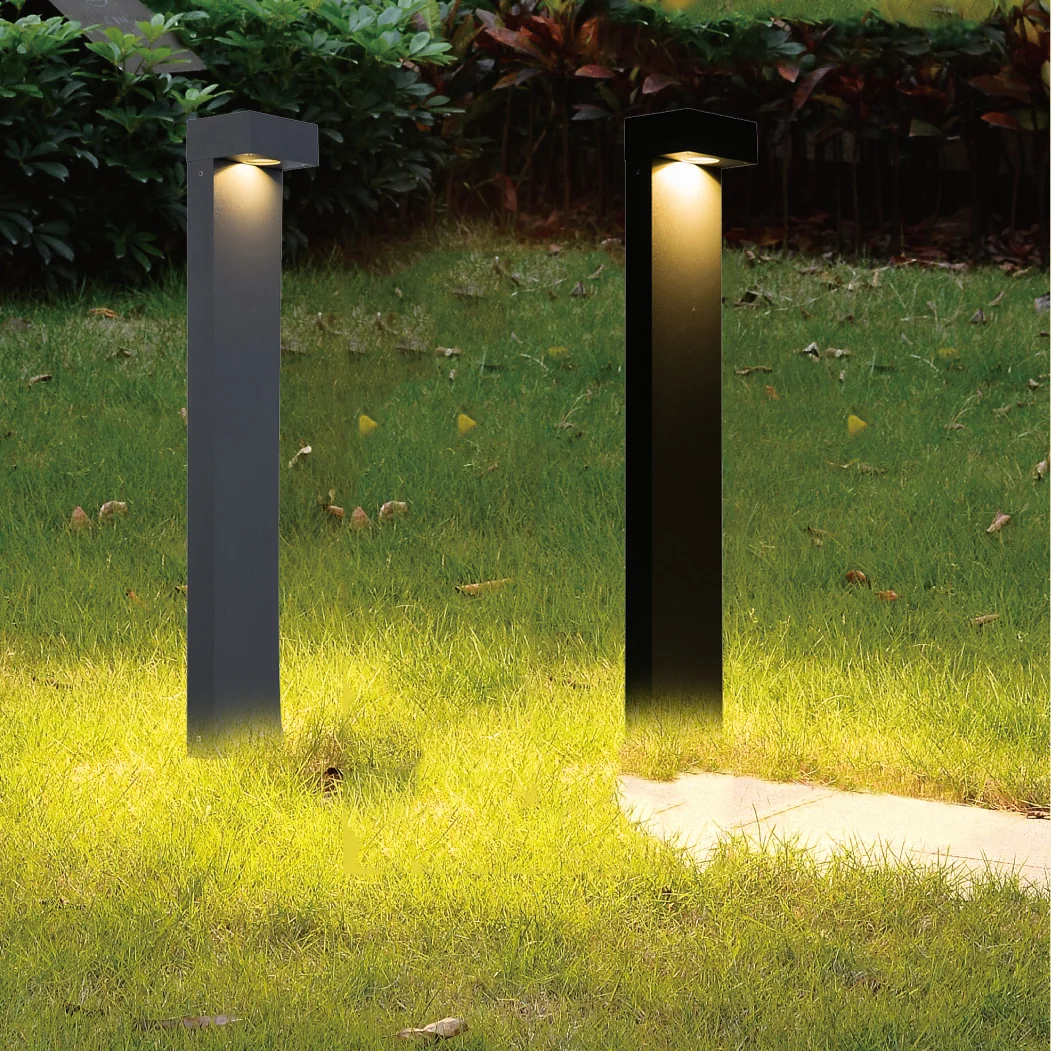 Imagem -06 - Outdoor Led Lawn Light Pathway Lights Jardim Decoração de Paisagem Iluminação Quintal Lâmpadas do Parque Ip65 Cob 5w