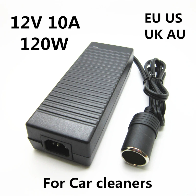 

12V 10A 120W Power Supply AC/DC Adapter Cigarette Lighter plug Converter for Car Electric Shower Portable Electric Shower Pump