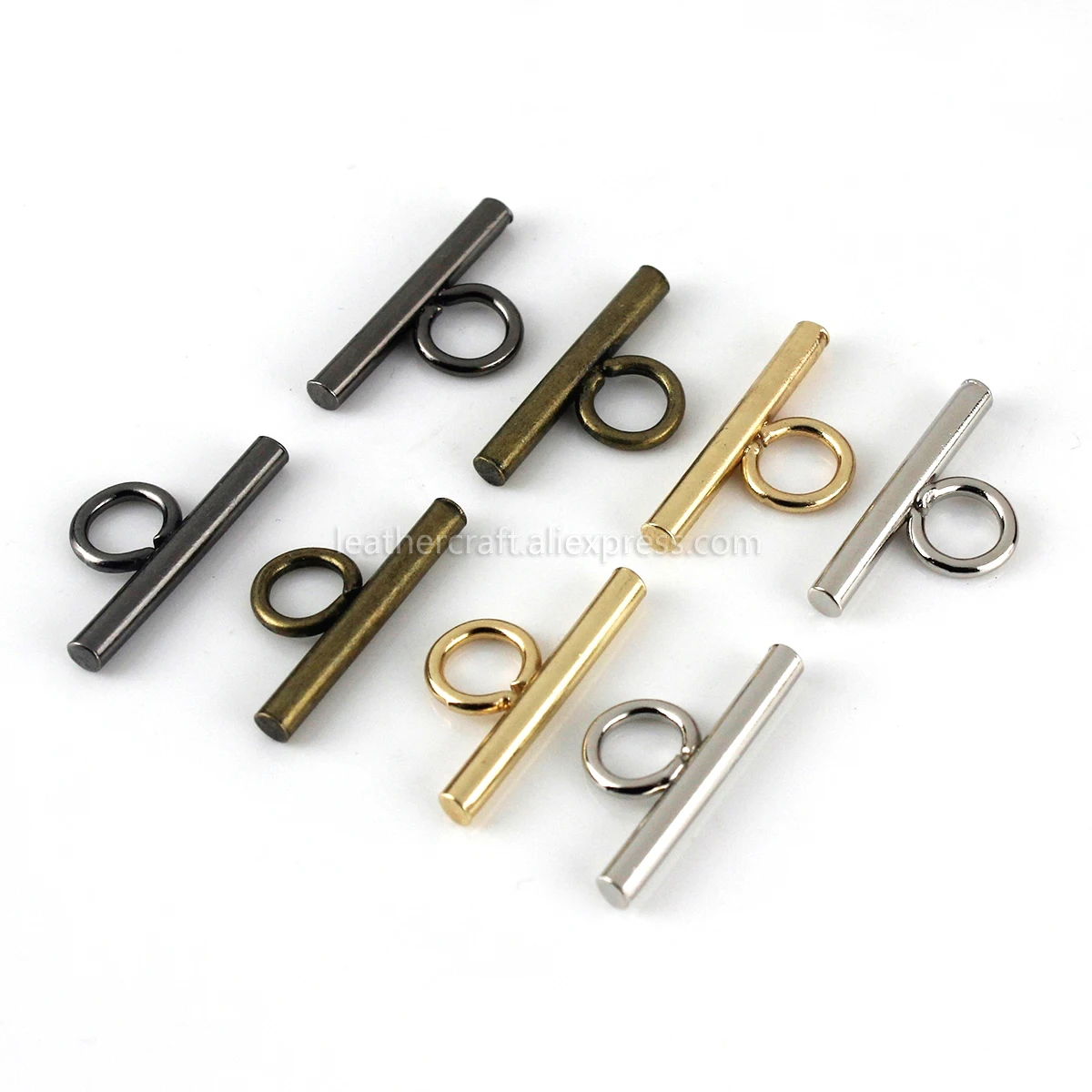 10pcs Metal Strip Bag Chain/ Side Edge Anchor Connector Link Hardware Small Bag Purse Chain Connect Accessories