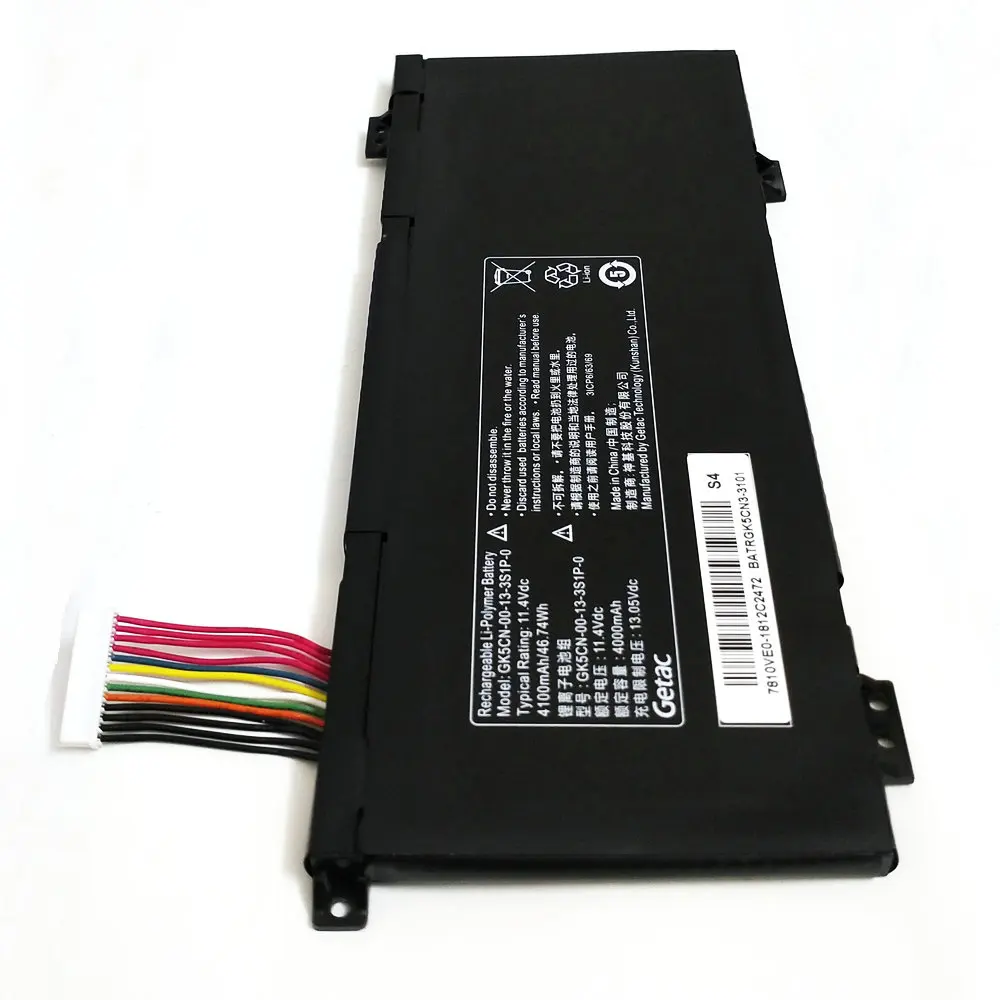 Imagem -05 - Genuine Bateria para Mechrevo Gk5cn00133s1p-0 X8ti z2 Machenike T90 Plus T90-t3p F117-b F117-b6 para Tongfang Gk5cn5z Gk5cn6z