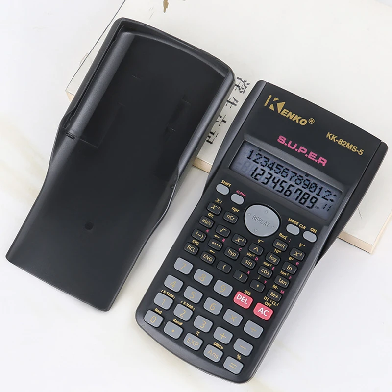 

School Engineering Scientific Calculator Students Stationary Calculating Tools Exam Creative Calculator