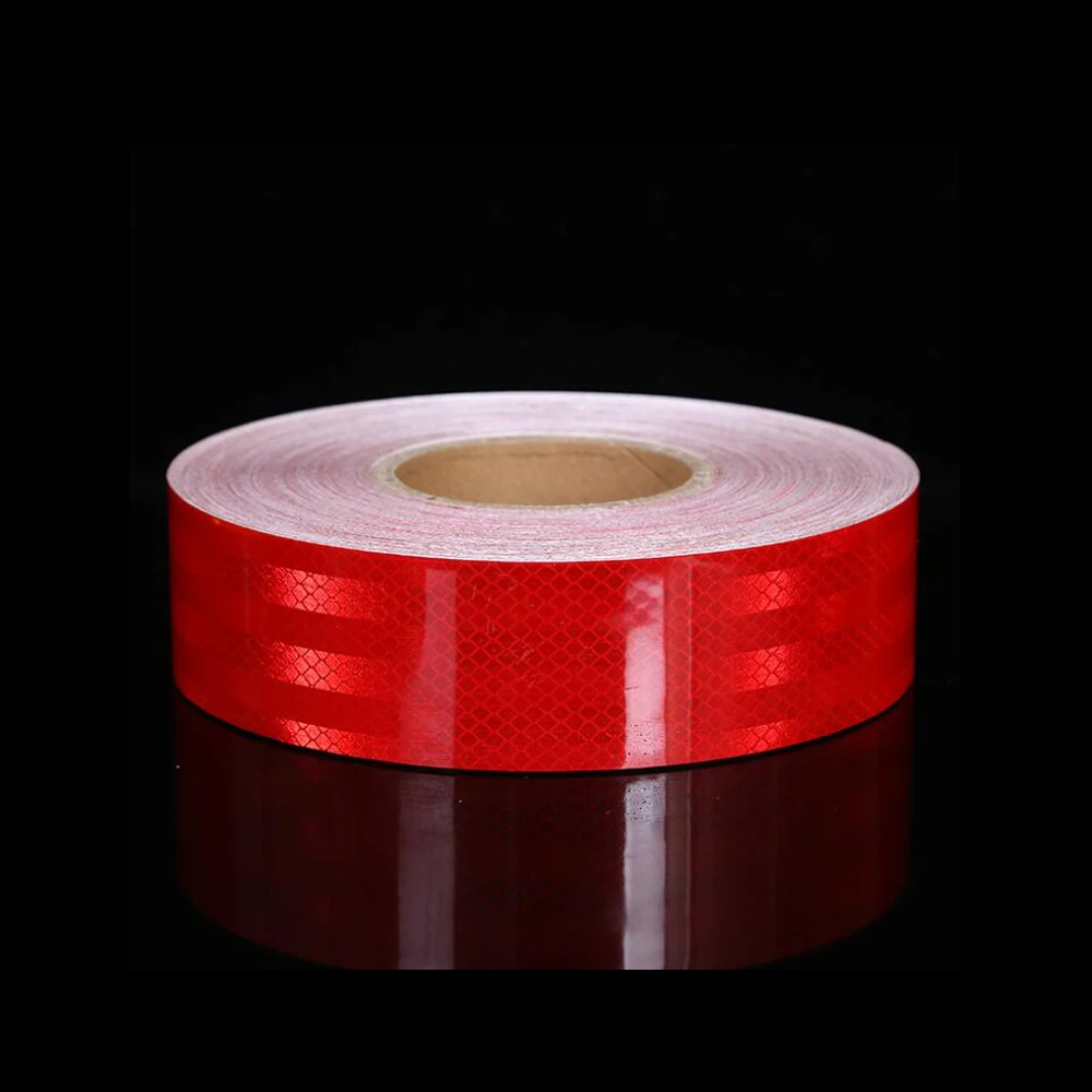 Reflective Warning Tape Strip Light Reflector Protective Sticker Safety Mark For Truck