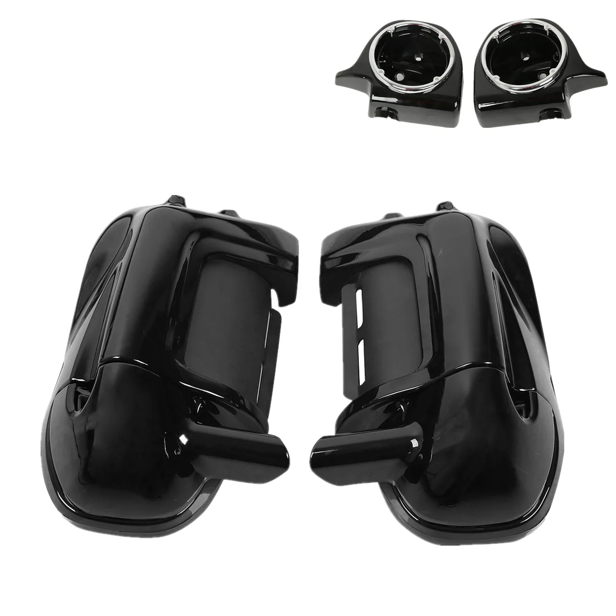 Motorcycle Lower Vented Leg Fairings 6.5\