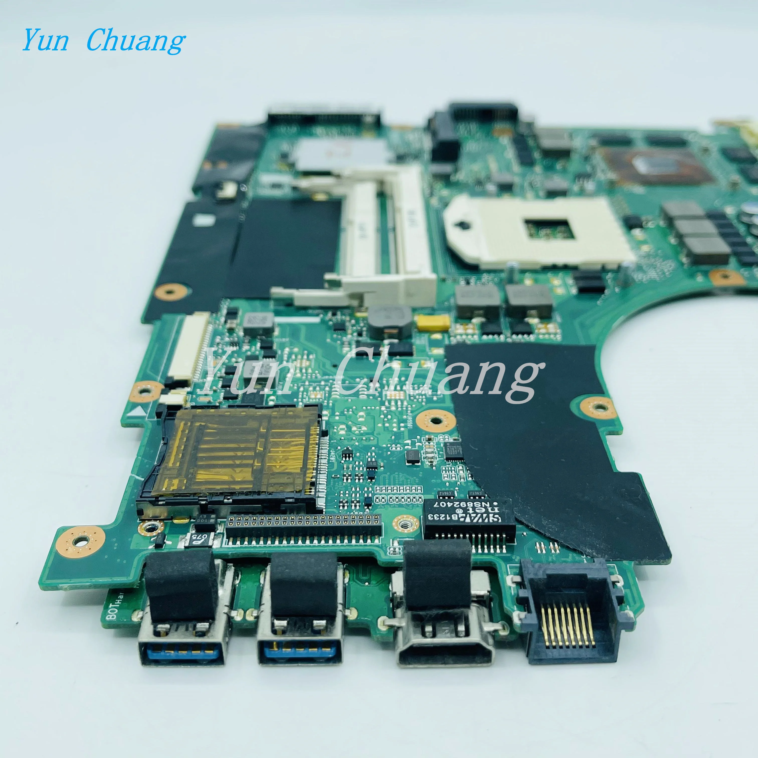 Imagem -03 - Motherboard para Asus N56v N56vz N56vj N56vz N56vb N56vm Laptop Motherboard Gt650m 2gb Ddr3 Suporte i3 i5 i7 Cpu