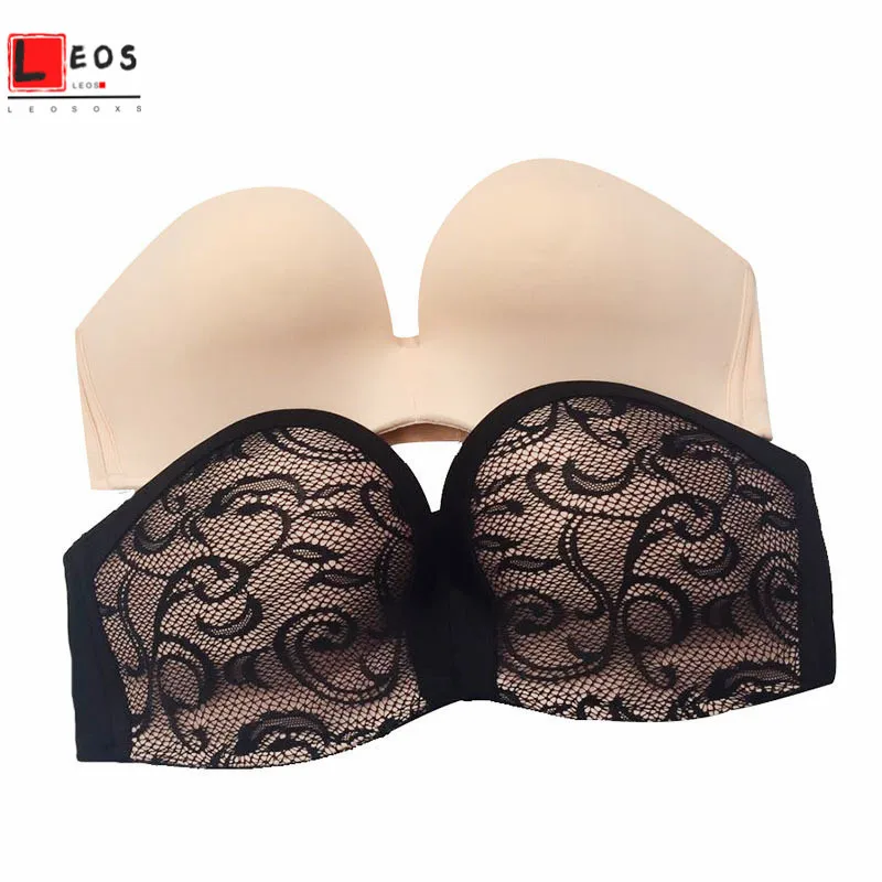 Women Strapless Sexy Bra Invisible Lingerie Push Up Wireless Bras Seamless Female Sexy Underwear for Wedding Dress Bralette