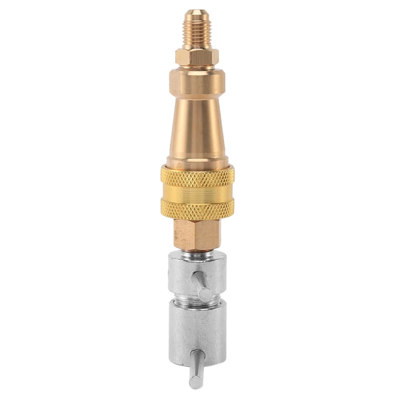 2X Tools High Pressure Washer 1/4 Inch FNPT Refrigerator Quick Coupling Brass Washer Quick Connect Plug