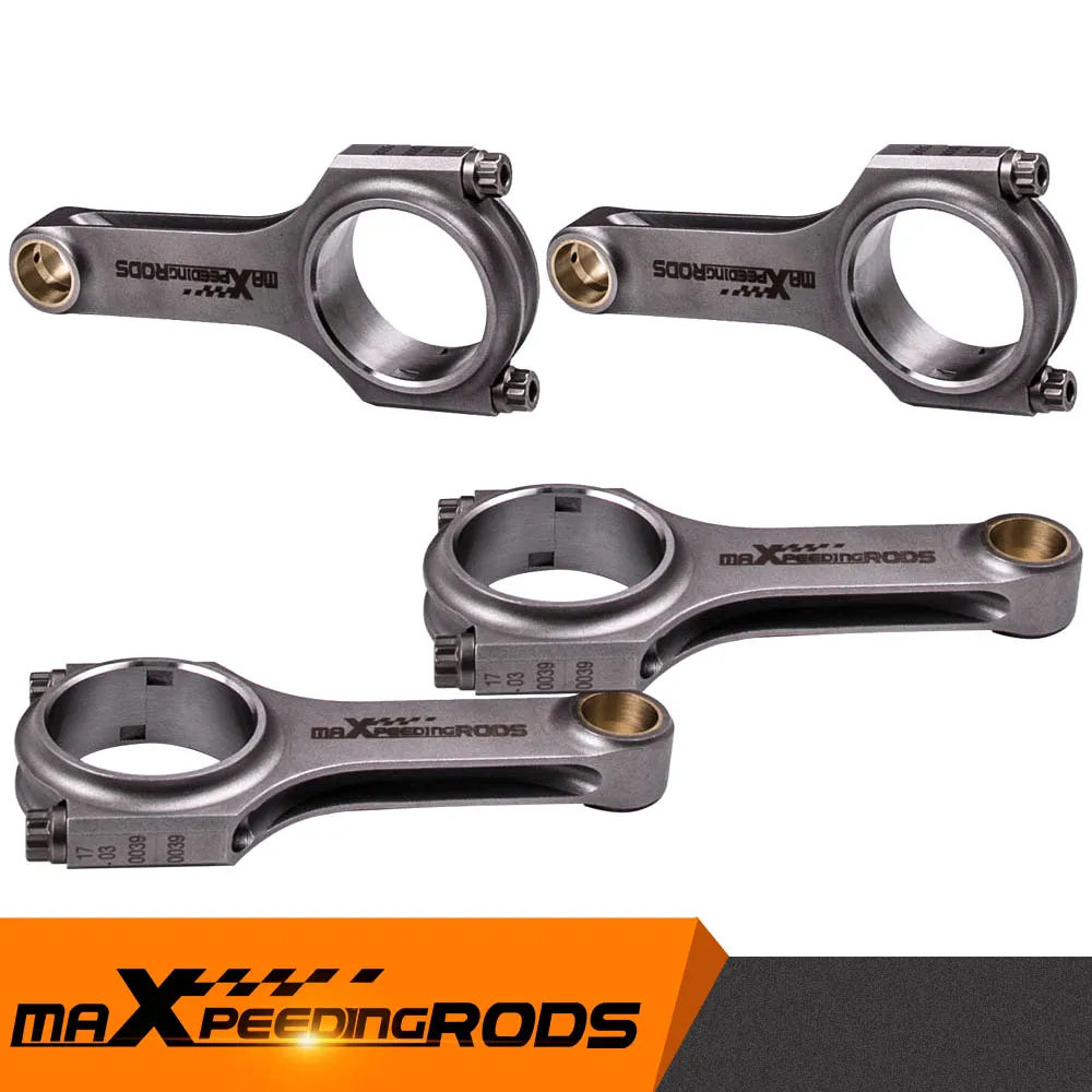 4340 Connecting Rods for VW 1.9L TDI PD130 PD150 PD140 Conrods 144mm Performance Genuine ARP 2000 5/16