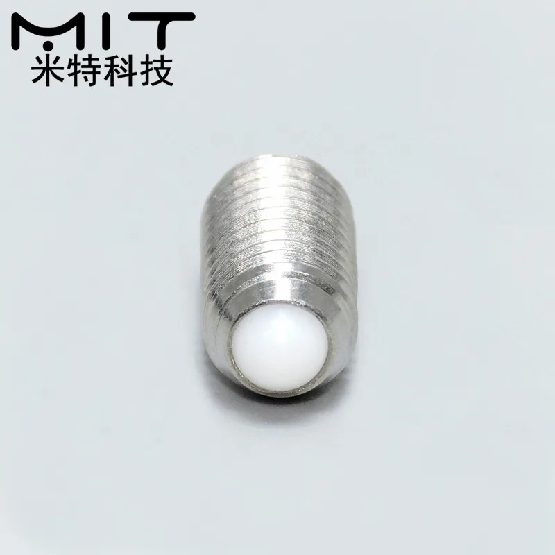 factory outlet Ball Plungers with Plastic Ball and Slot M3 M4 M5 M6 M8 M10 M12 M14 M16 M18 M20 M25 M30 M40