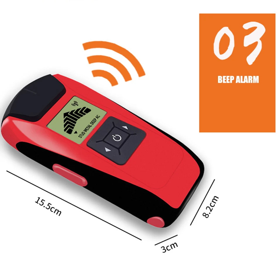 G120 Metal Wood Cable Wire Reinforced Multifunctional Wall Detector Detection Instrument
