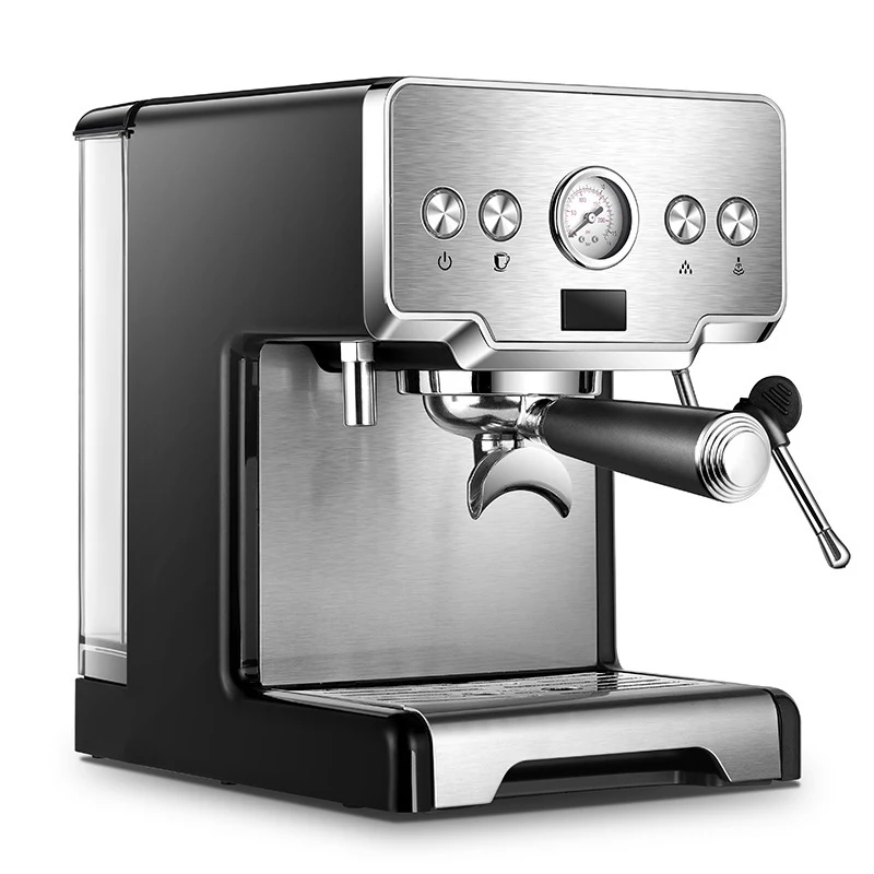 espresso machine CRM3605 Stainless Steel Italian Coffee Maker 15bar home semi-automatic pump type coffee machine 220v 1450W 1pc