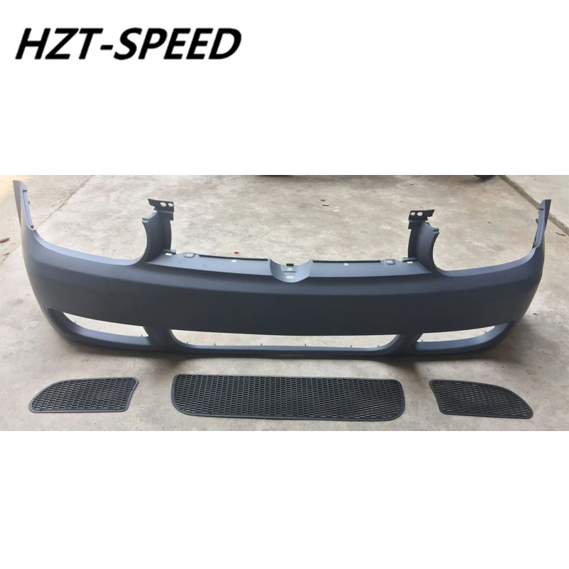 Unpainted PP Material Car Body Kit Front Bumper For VW Golf 4 MK4 Facelift R32 Style 2003-2009