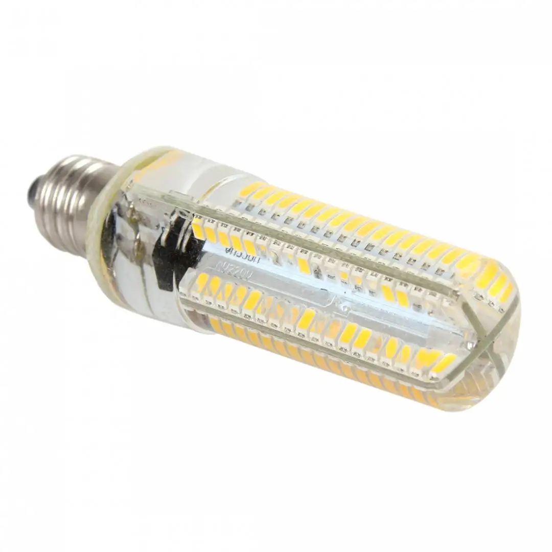 عكس الضوء E11 أبيض/دافئ أبيض 152 LEDs 3014 SMD 10 واط لمبة ذرة مصباح سيليكون