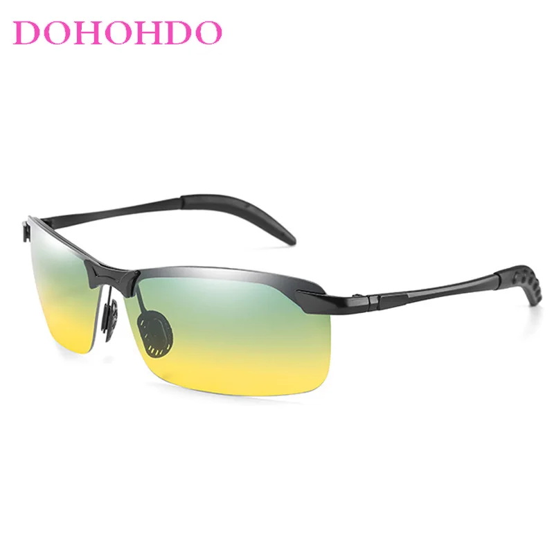 New Change Color Photochromic Sunglasses Men Polarized Chameleon Glasses Male Sun Glasses Day Night Vision Driving Eyewear Gafas