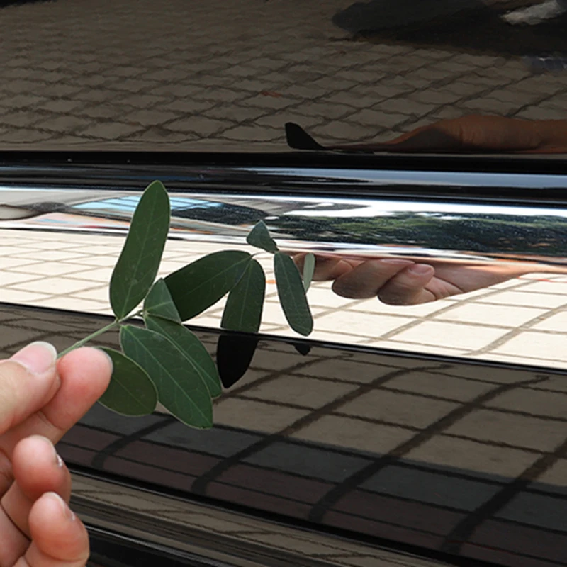 For Volvo XC90 2016-2026 Chrome Side Door Body Molding Strips Decoration Cover Trim Car Styling