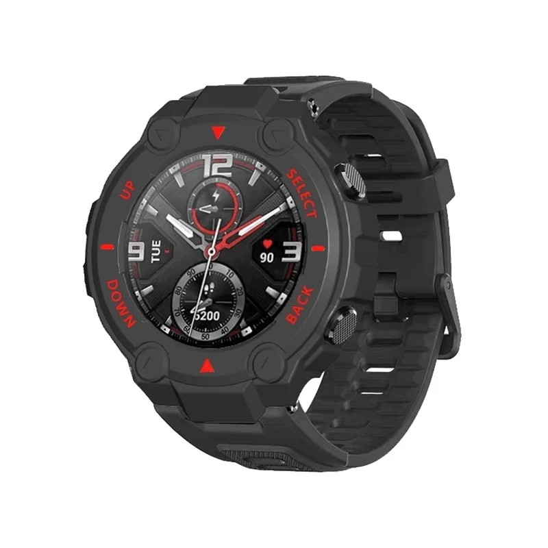 سوار ذكي pu واقية شل ل شاومي Huami Amazfit T Rex/T-rex برو الرياضة سيليكون معصمه حزام غطاء