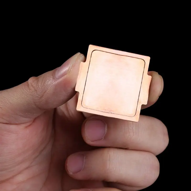 CPU Pure Copper Cover Cooling For 3770K 4790K 115xInterface Open Cover Protector