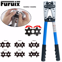 HX-50B COPPER TUBE TERMINAL CRIMPING TOOL CRIMPING PILER crimping tools 6-50mm2 Cable Lug Crimper Cu/Al Terminal