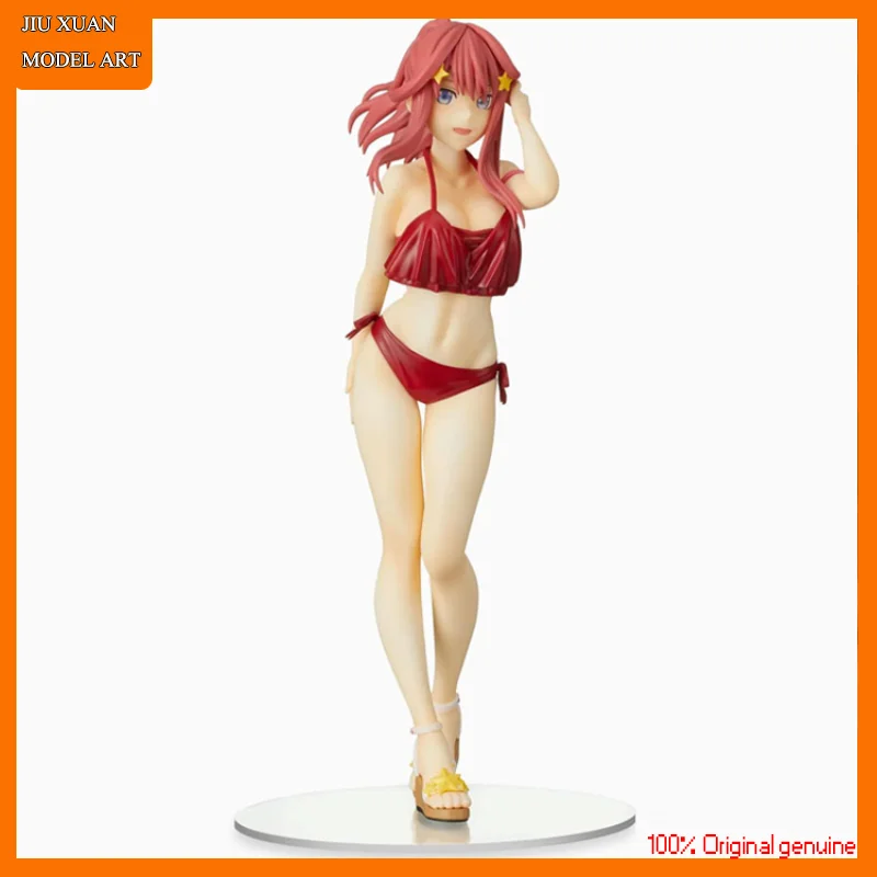 Japanes Anime The Quintessential Quintuplets Nakano Itsuki swimsuit 23cm Action Figure Anime Figure Model Toys Figure Doll Gift