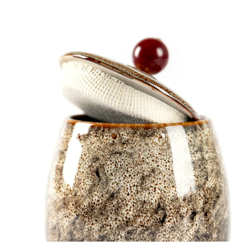 فرن تغيير السيراميك تخزين مختومة جرة مع غطاء الشاي العلبة الرئيسية صندوق الشاي الغذاء تنظيم صندوق برطمان للحلوى الديكور خزان