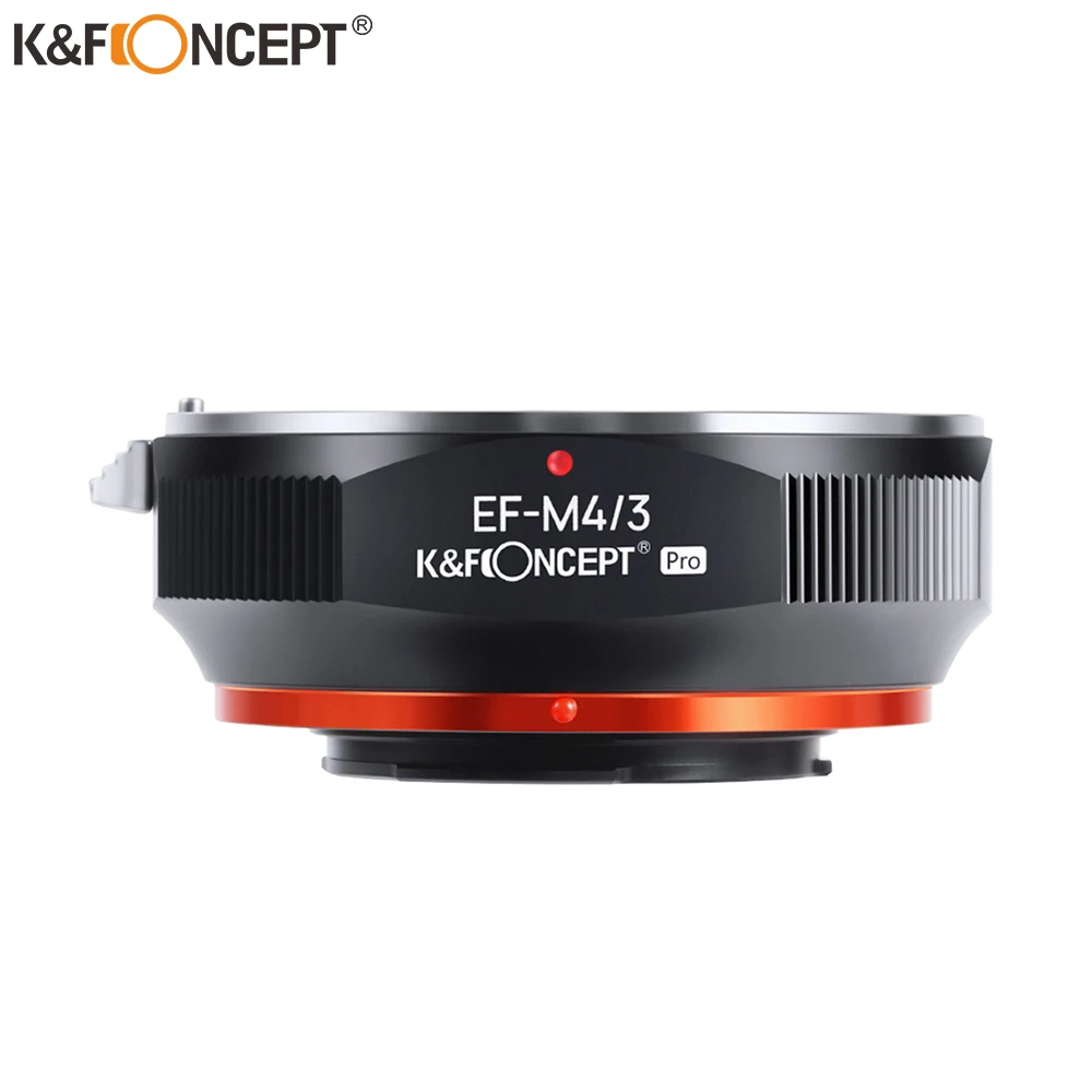 K&F Concept EOS EF Lens to M43 M4/3 Mount Adapter for Canon EOS EF Lens to M4/3 MFT Lens Adapter