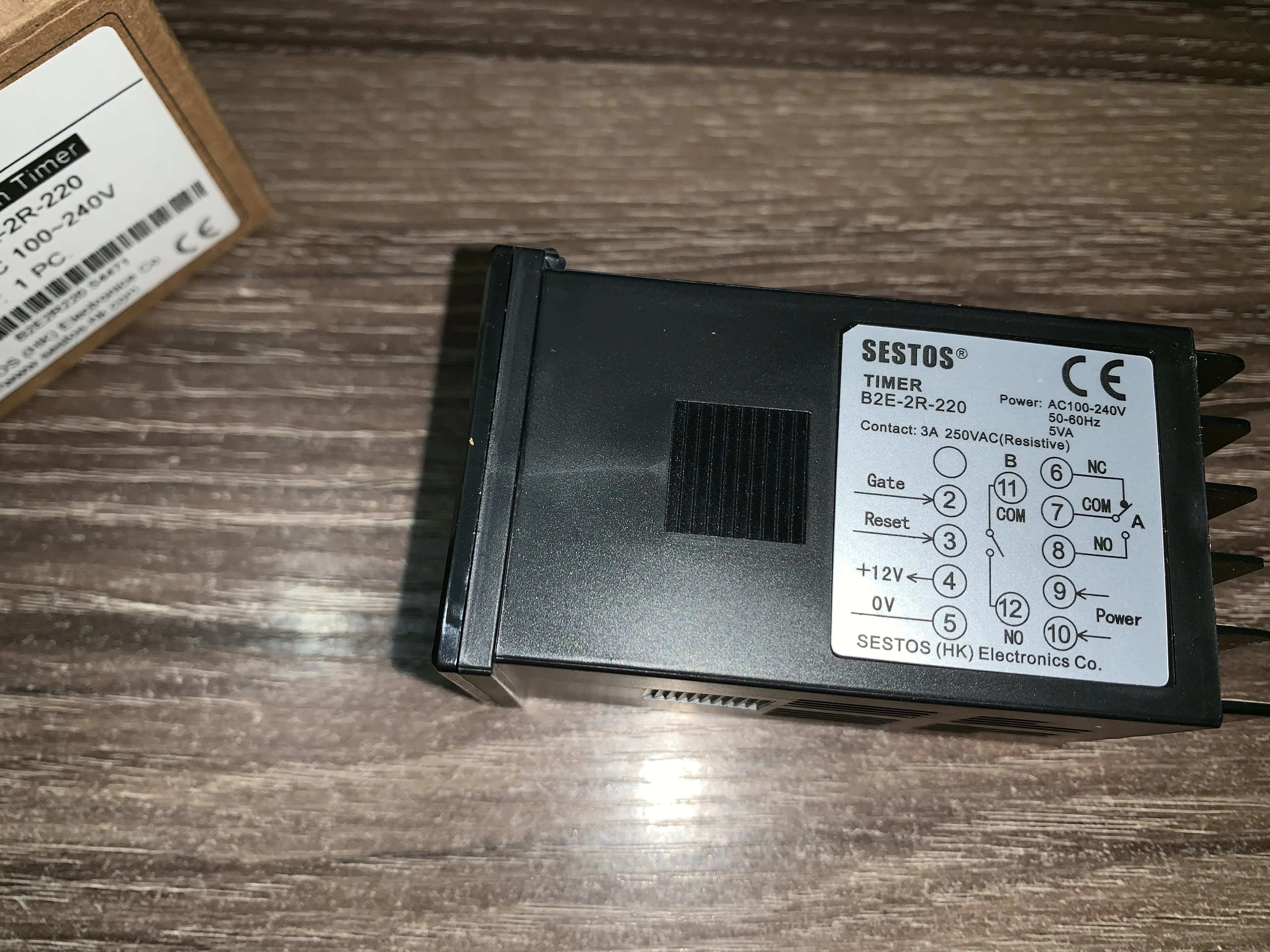 Imagem -04 - Relé de Tempo de xi Tushi Sestos B2e2r-220 Duplo Tempo Display Digital Temporizador Eletrônico Seguro Estável 100-240v