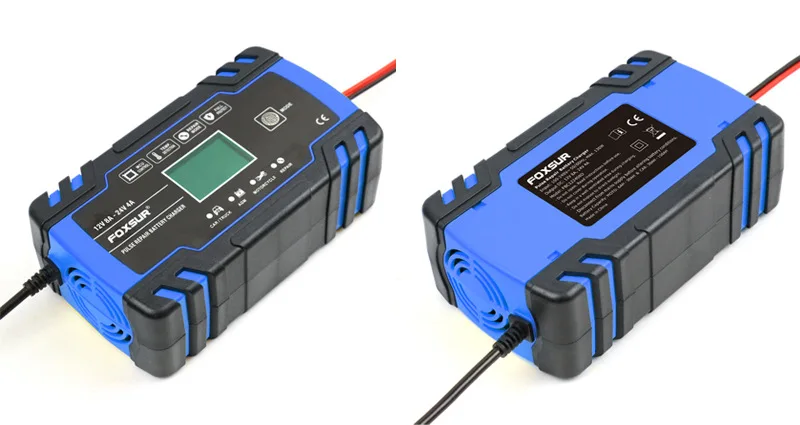 頑丈な車とオートバイのパルス修理用バッテリー充電器,12v 24v 8a,チュウスプラグ