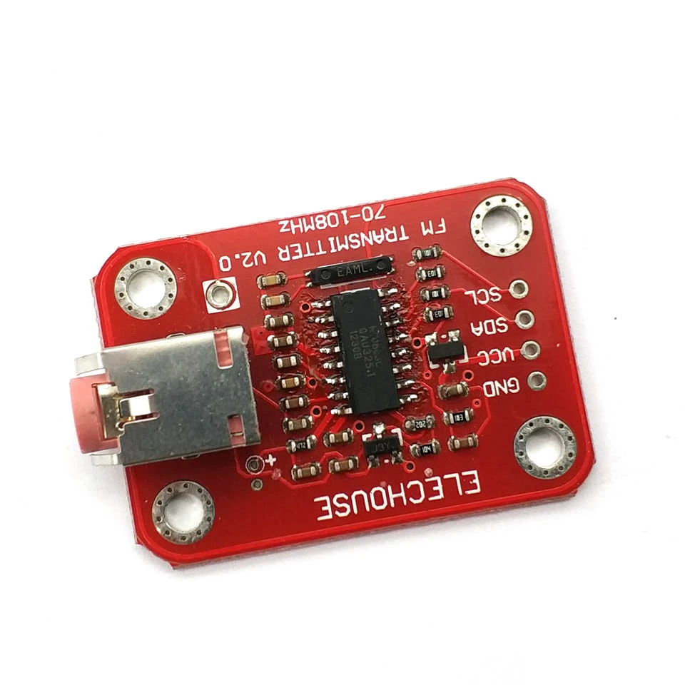 เครื่องส่งสัญญาณวิทยุ FM โมดูลสถานีวิทยุเครื่องส่งสัญญาณสำหรับโมดูล