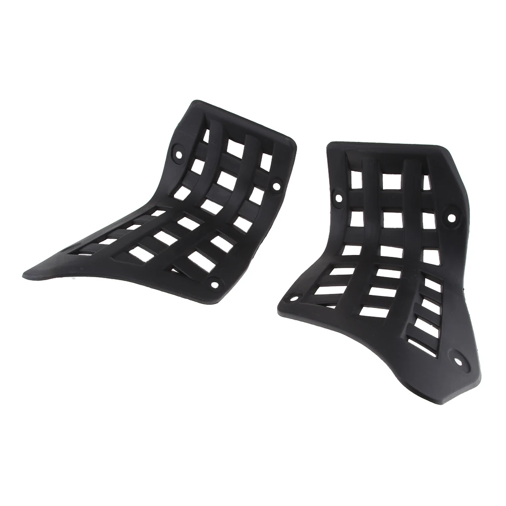 

Foot Pegs Footrest Guard Cover Grille Panel for ATVs/Jinling 250CC /Eec Jla-21B&Jla-923 (Black)