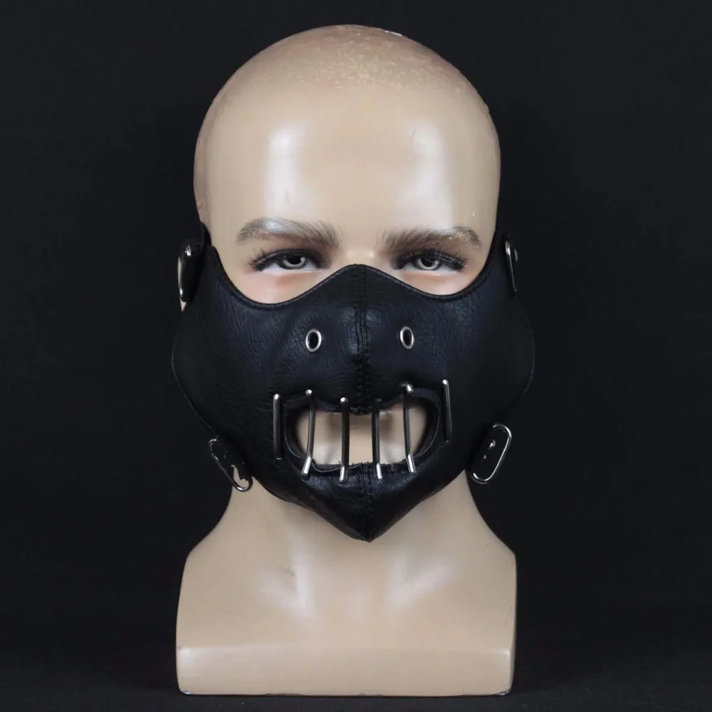 The Silence of the Lambs Cosplay Mask, Halloween Party Props, Halloween Masquerade, Masquerade, Steel Teeth