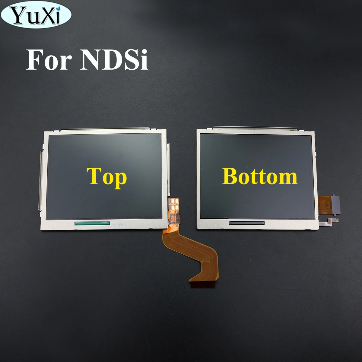 

YuXi Top Bottom LCD Display Screen For Nintend DSi For NDSI Game Console Accessories Replacement Part